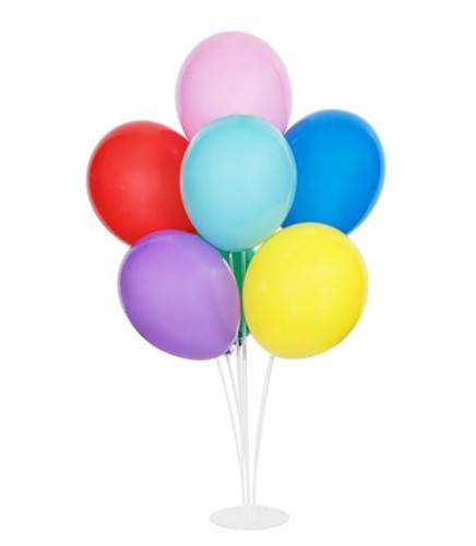 Stojak na balony 72 cm, 7 balonów