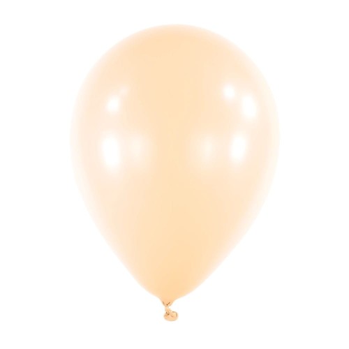Balon lateksowy Macaron Peach Brzoskwiniowy 30 cm, 1 szt.