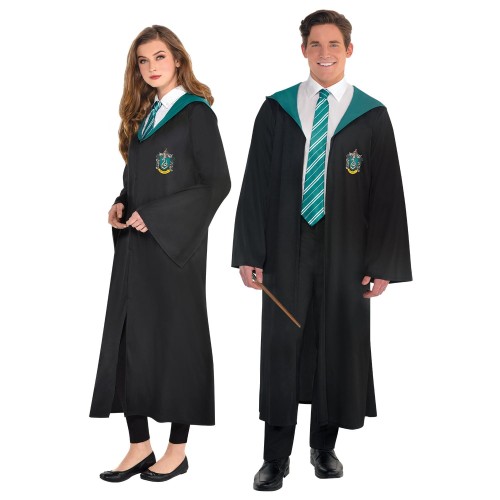 Kostium dla dorosłych Szata Slytherin Harry Potter, roz. XXL