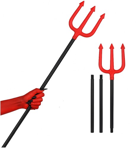 Trójząb Diabła Składany Halloween 140 cm