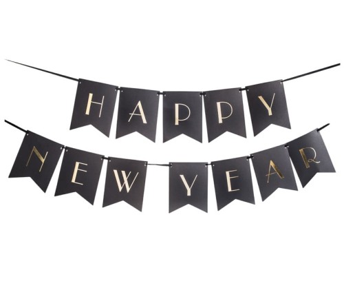 Baner Happy New Year 170 cm