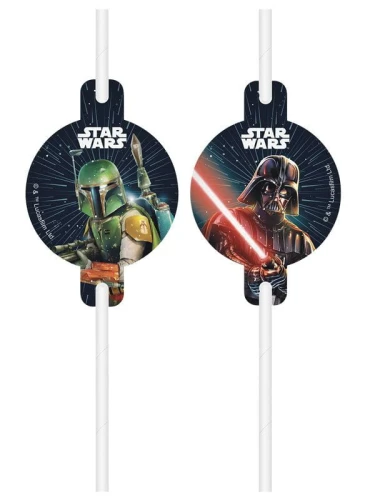 Słomki Star Wars, 4 szt.