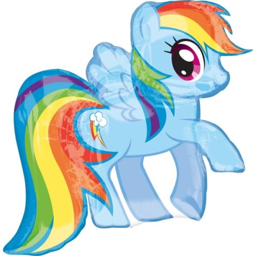 Balon Foliowy My Little Pony Rainbow Dash 71 x 68 cm