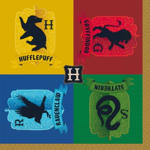Serwetki Harry Potter – Hogwart, 16 szt.