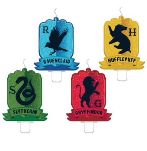 Świeczki Harry Potter do Tortu, Muffinek i Babeczek, 4 szt.