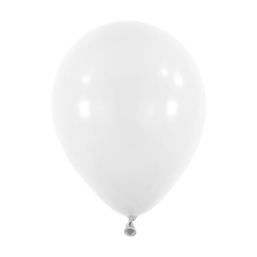 Balon lateksowy Standard Frosty White Biały 30 cm, 1 szt.