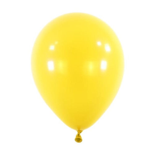Balon lateksowy Standard Yellow Sunshine Słoneczny Żółty 30 cm, 1 szt.