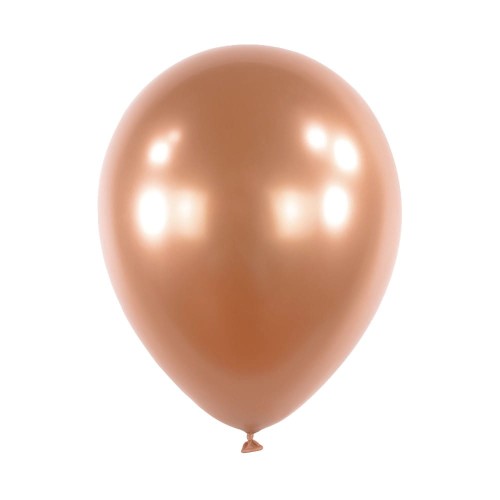 Balon lateksowy Satin Luxe Rose Copper Różowe Złoto 30 cm, 1 szt.