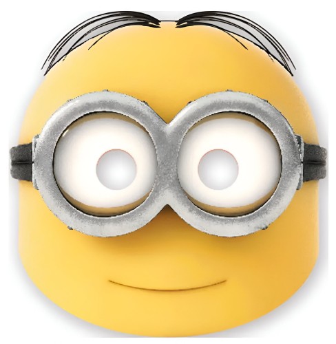 Maski Minionki, 6 szt.